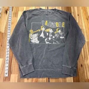 VTG Y2K Paramore Band Concert Sweatshirt Pop Punk S